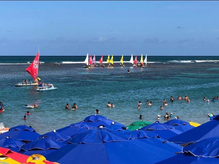 Maravilhoso Resort, Em Frente A Belissima Praia Do Cupe - Pôrto das Galinhas Exteriör bild